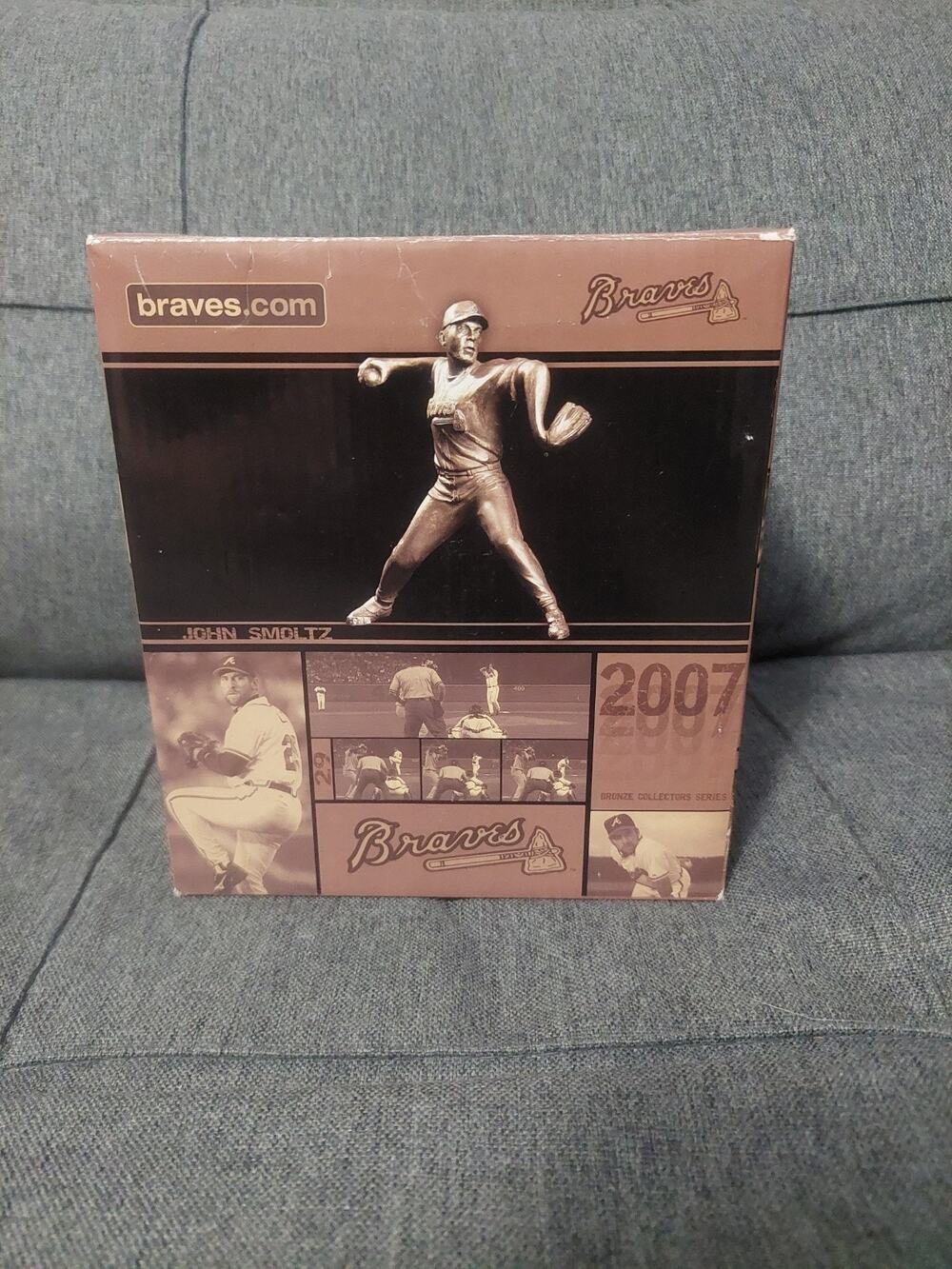 JOHN SMOLTZ 2007 Bronze Collector’s Series ATLANTA BRAVES MLB Coca Cola In Box
